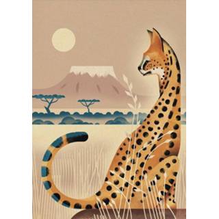 👉 Poster Dieter Braun Serval 50 x 70 cm