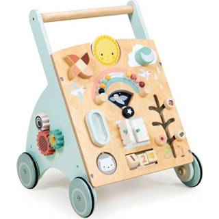 👉 Loopwagen Tender Leaf Toys activiteiten sunshine 18 m +