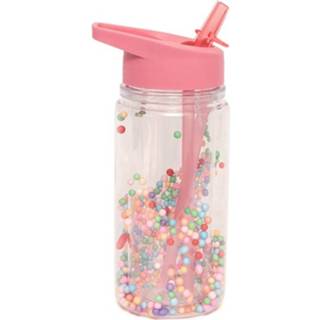 👉 Drinkfles roze Petit Monkey macaron popsicles peony pink 8719244226382