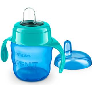 👉 Tuitbeker blauw Philips Avent - 200ml 6+ maanden SCF551/05 8710103667025