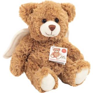 👉 Bescherm engel bruin jongens Teddy HERMANN ® Beschermengel licht bruin, 20 cm 4004510913993