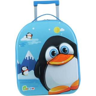 👉 Trolley kleurrijk jongens BAYER CHIC 2000 Bouncie - Pinguïn 4066285390409