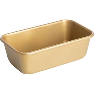 👉 Bakvorm goud 24X14X7,6 cm 8712628321789