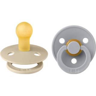 👉 Speen latex jongens beige BIBS® Fopspeen Colour Wolk & Vanille 0-6 maanden, 2 stuks. 5713795241132