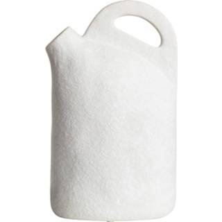 👉 Vaas wit met Handvat 15,8x9,8x25cm 8712628412135