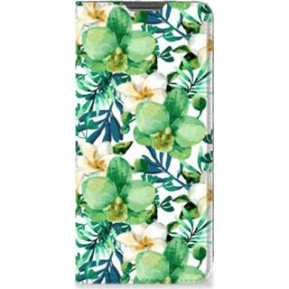 👉 Orchidee groen Xiaomi Redmi Note 11 Pro Smart Cover 8720632018595