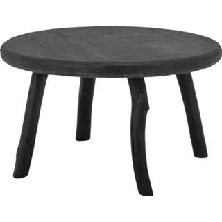 👉 Bijzettafel zwart hout onderhoudsproducten landelijk Bloomingville Milos 5711173297269