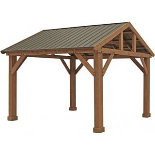 👉 Houten active paviljoen Yukon, 14x12