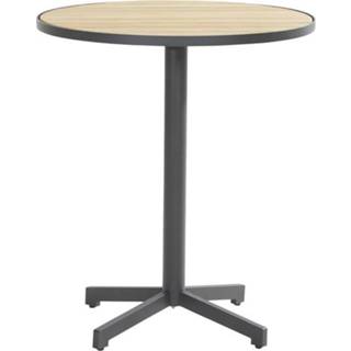 👉 Bartafel antraciet teak rond Taste 4SO Fiesta 90 cm 8720087011301