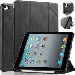 👉 Tablethoes zwart active CaseMe - Tablet hoes geschikt voor iPad Mini 7.9 (2019) Ming Book Case met Auto Wake/Sleep functie 8719793180579