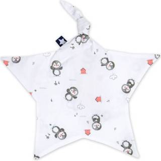 👉 Wit meisjes JULIUS ZÖLLNER Snuffeldoek Jersey Pinguïn 4009250069870