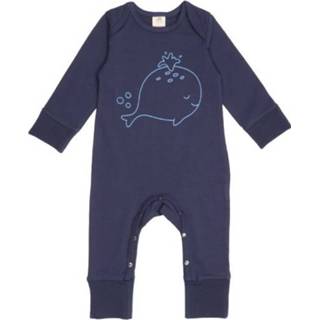 👉 Biologisch katoen grijs Wal kiddy Bodysuit Whale navy 4063491131895