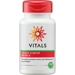 👉 Vitals Folaat 5-MTHF 800 mcg 100 vegetarische capsules 8716717002603