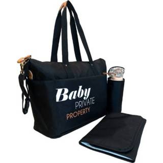 👉 Luiertas polyester jongens zwart baby's BABY ON BOARD Simply Duffle Property 3770011522507