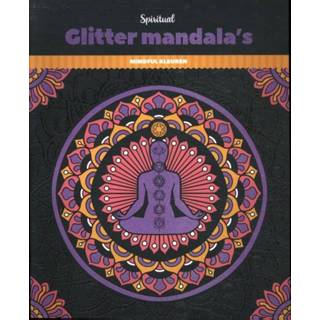 👉 Kleurboek stuks active mannen - glitter Mandala Spiritual 9789464322781