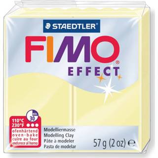 Stuks active geel pastel FIMO Soft Effect - 57 gram vanilla 4006608812126