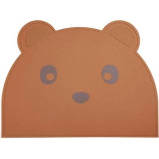 👉 Placemat silicoon oranje jongens Nuuroo Ester, Caramel Café 5715235002495