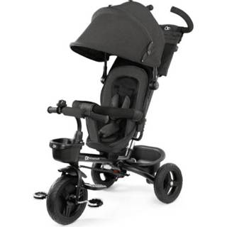 👉 Driewieler grijs jongens kinderen Kinderkraft 6 in 1 Aveo, anthracite limited editie 5902533920556