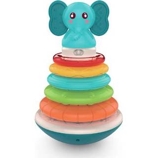 👉 Stapel toren jongens baby's Scandinavian Baby Products Olifant Stapeltoren 5712804017744