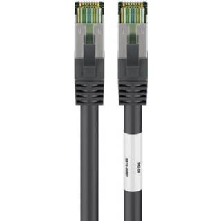 👉 Wentronic 66720 netwerkkabel Zwart 0,5 m Cat8.1 S/FTP (S-STP)