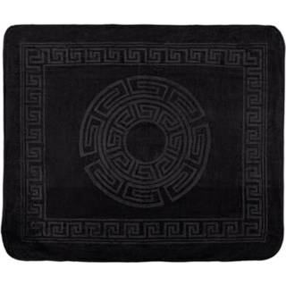 👉 Deken zwart polyester antraciet Sleeptime Embossed RL07 Zeta Black 8720105629983