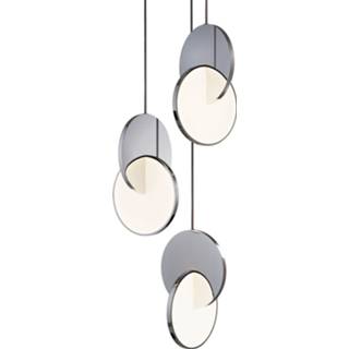 👉 Kroonluchter chroom Lee Broom - Eclipse 3 piece Hanglamp 6095811979953