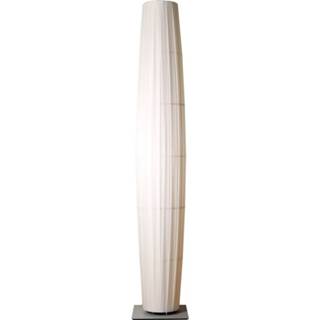 👉 Vloerlamp roestvrij staal grijs Dix Heures - Colonne 240cm / E27 6095802137171