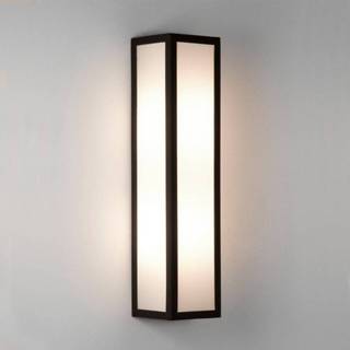 👉 Buitenwandlamp Structuur Zwart Astro - Salerno LED buiten wandlamp 5038856083200