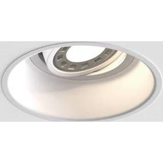 👉 Wit no color Astro - Minima Round Adjustable Fire Rated spot mat 5038856057393