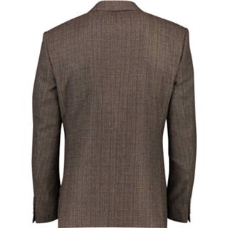 👉 Colbert bruin wol mannen Digel geprint Ezzo-F-G modern fit 4059607114258