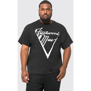 Plus Gelicenseerde Fleetwood Regenjas T-Shirt, Black