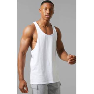 Hemd wit XS mannen Man Active Hemd, White