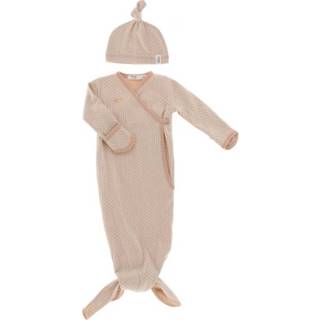 👉 Slaapzak biologisch katoen beige Snoozebaby Milky Roest 8719743856578