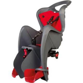 👉 Fiets stoel jongens grijs BELLELLI Fietsstoel Mr Fox bagagedragerbevestiging Donkergrijs 8020092004795