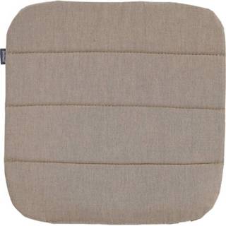 Zitkussen taupe polyester vierkant weerbestendig Hartman Havana 40 x cm - UITVERKOOP