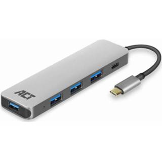 👉 ACT Connectivity USB-C Hub 4 port met PD pass through 8716065437522