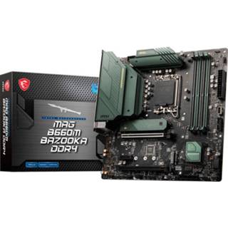 👉 MSI MAG B660M BAZOOKA DDR4 RAID, 2.5 Gb-LAN, Sound, µATX