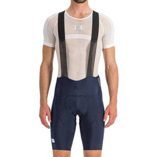 👉 Korte fietsbroek mannen galaxy blue Sportful Classic Bib Shorts - met bretels 8050949595770