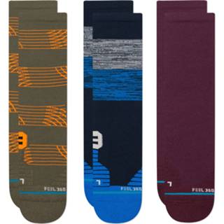 👉 Stance Starting 3 Pack Running Socks - Sokken