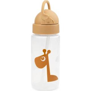 👉 Drink fles PP geel jongens mosterdgeel Done by Deer ™ Raffi Drinkfles met rietje 5712643031994