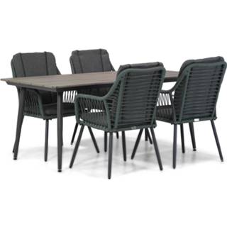 👉 Tuinset Forest Green rope dining sets groen Domani Jachin/Matale 180 cm 5-delig 7434231120153