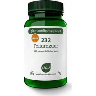 👉 Foliumzuur AOV 232 400mcg 60vc 8715687702322