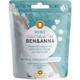 👉 Ben & Anna Toothpaste tabletten met fluor 36g 4260491220783