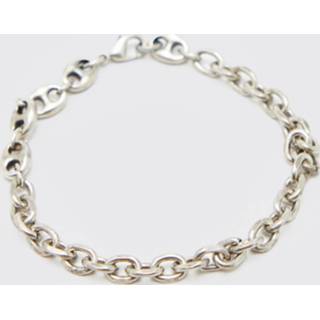 👉 Schakelarmband zilver One Size Mini Schakel Armband, Silver