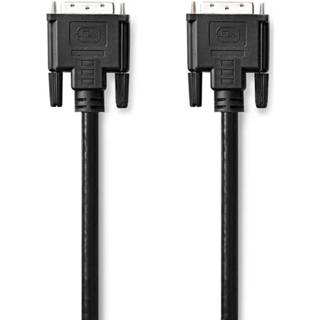 👉 Zwart active DVI-D-Kabel | DVI 24+1-Pins Male 3,0 m 5412810324644