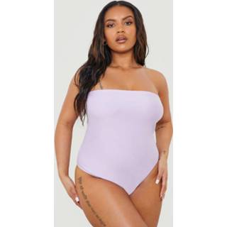 Plus Essentials Strapless Badpak, Lilac