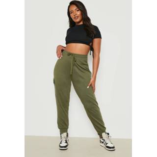 👉 Plus Cargo Joggingbroek, Khaki