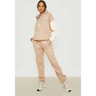 👉 Oversized New York Joggingbroek, Taupe