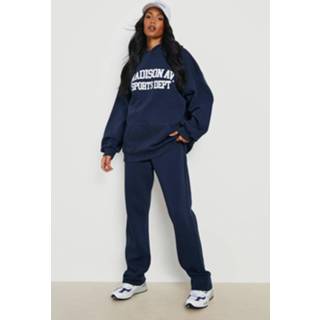 👉 Tall Trainingspak Met Hoodie En Joggingbroek, Navy