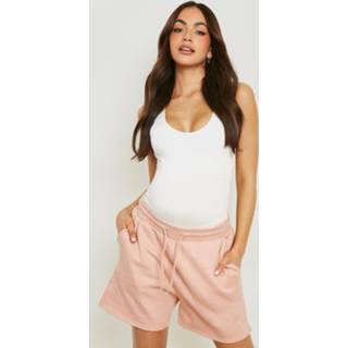 Sweat short roze Dusty Pink Zwangerschap Shorts,